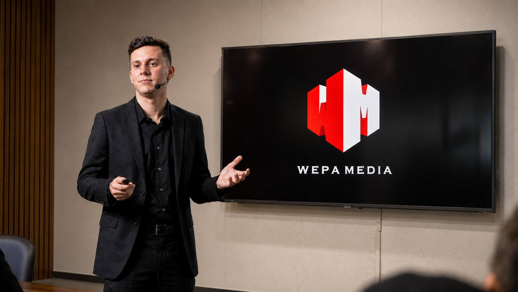 Xavier Aquino, fundador de Wepa Media, en conferencia